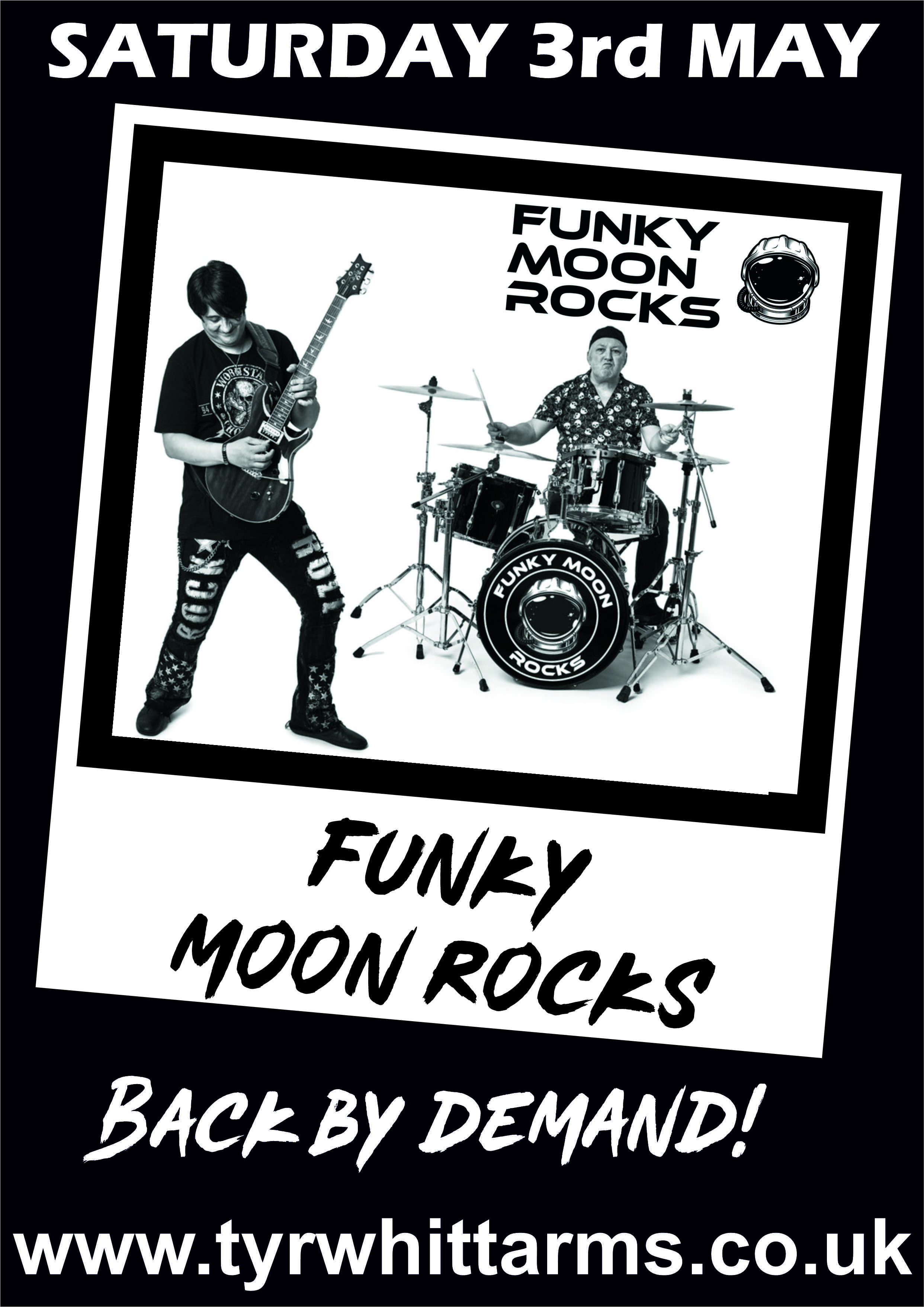 Live Entertainment with Funky Moon Rocks