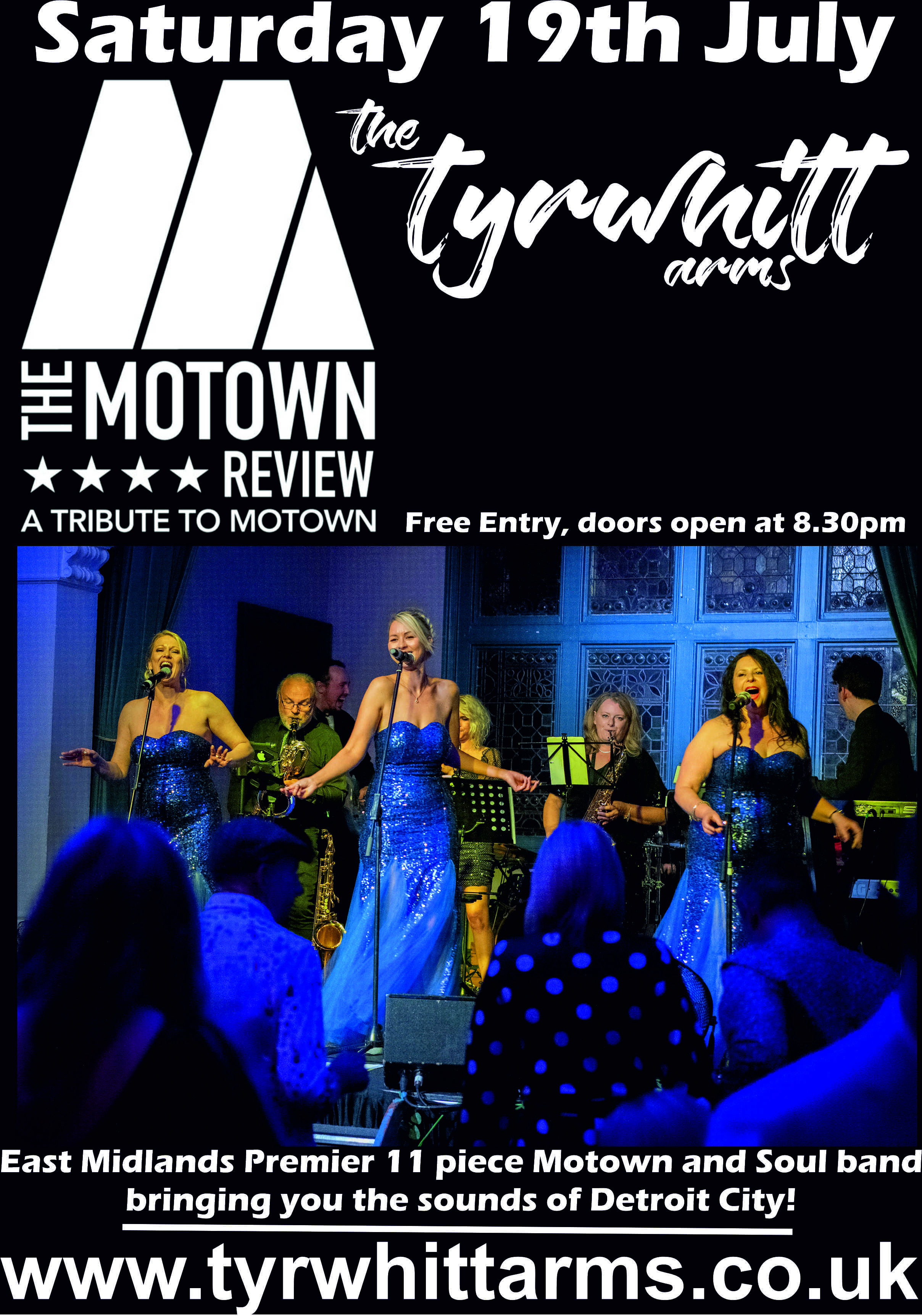 Live Entertainment with Motown Review